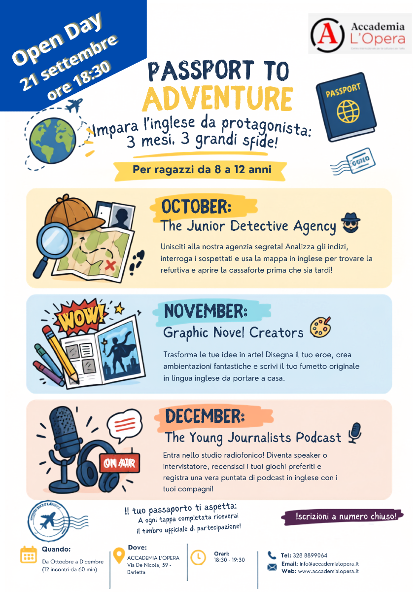 Passport to adventure