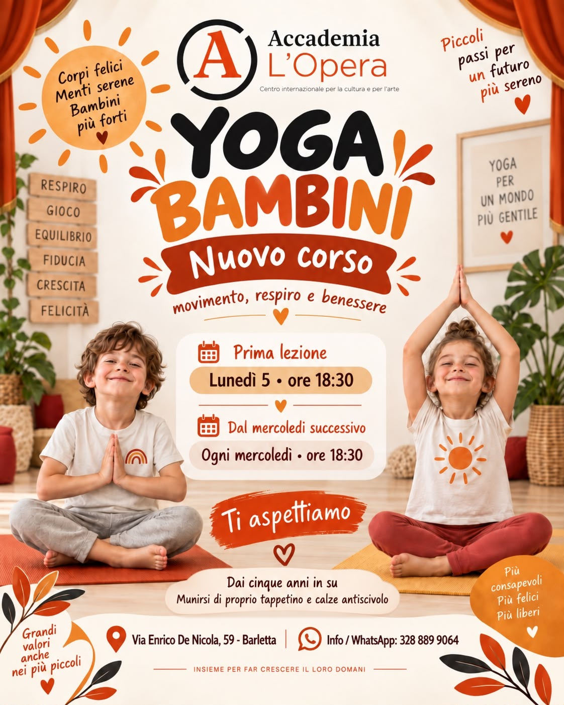 YOGA BAMBINI – INIZIO CORSO